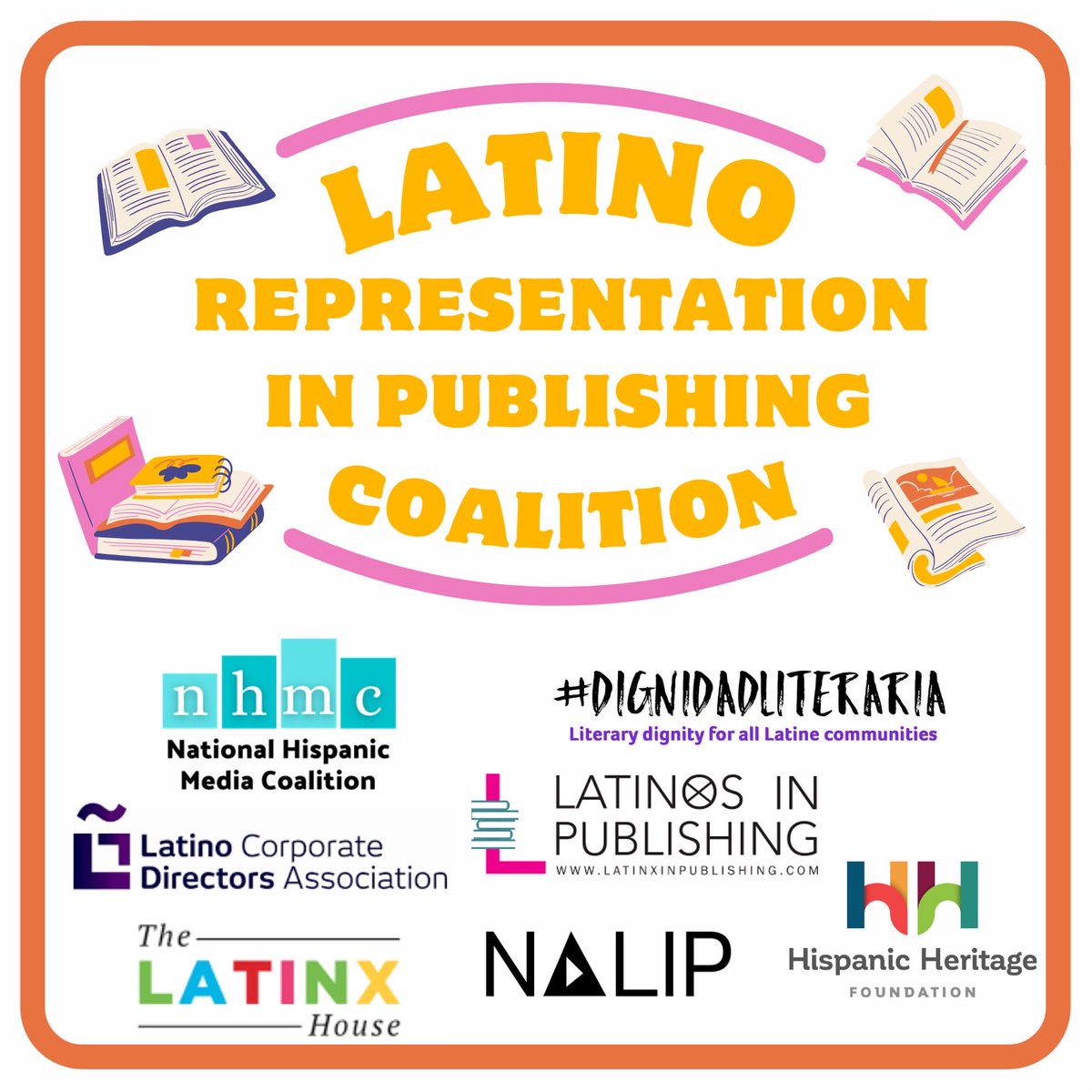 You know how bad Latine representation is in film, television, and music but have you seen the numbers when it comes to literature? That’s why seven organizations have come together to form the Latino Representation in Publishing Coalition (LRPC): nhmc.org/latino-represe….