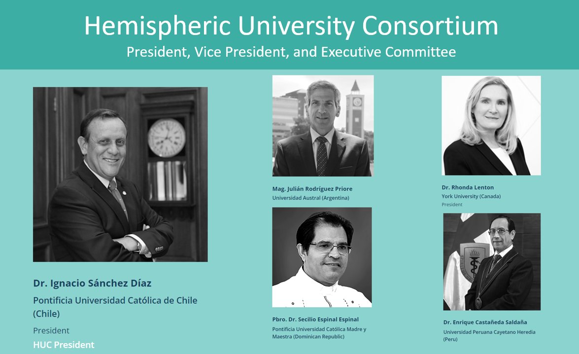 We are happy to share that our president at UC Chile, Ignacio Sánchez, has started his two-year term as the new President of the Hemispheric University Consortium (@HemisphericCons).  Learn more:
▶️uc.cl/en/news/uc-chi…

#HemisphericConsortium #highereducation #highered