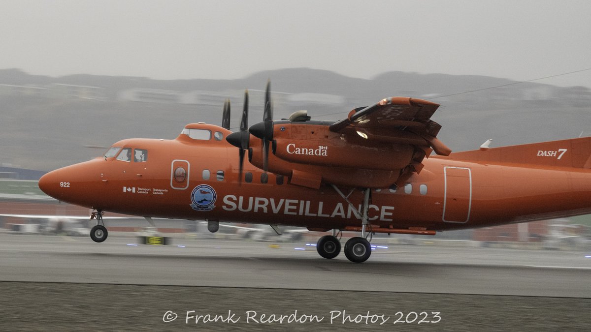 FrankReardon1's tweet photo. @Transport_gc Transport Canada, National Aerial Surveillance Program (NASP) #DHC #Dash7 departing #Iqaluit #Nunavut #CGCFR #Surveillance #RedDash7 #AVGeek #SkiesMag #YFBSpotters SEP.25.2023 https://t.co/zlnkBjfJMd