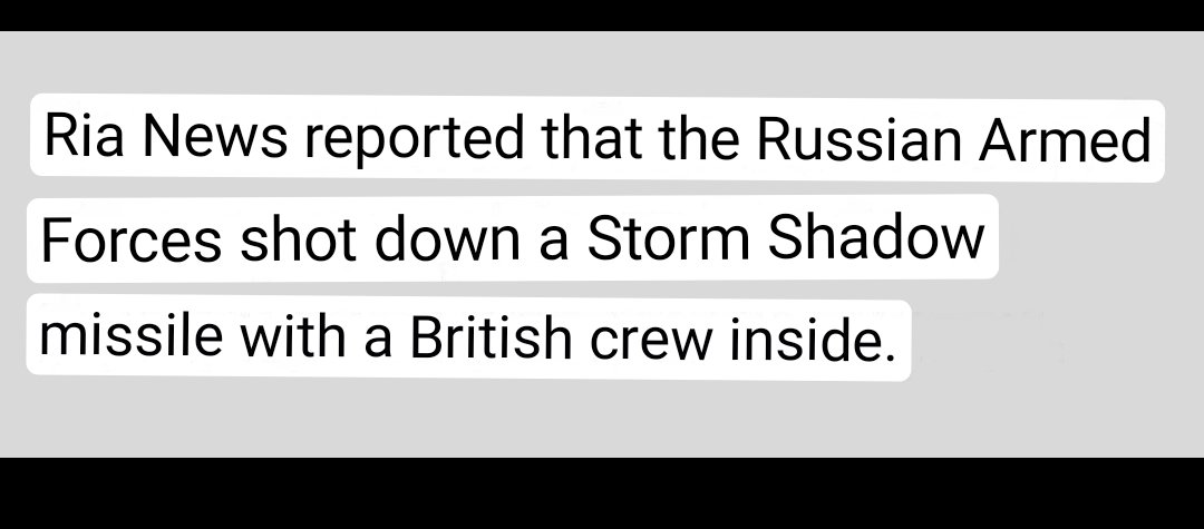 I hope the British crew survived 🤡🤣

#UK #StormShadow