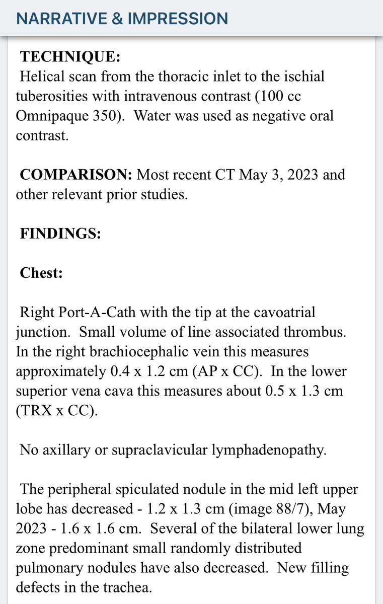 Puck_Cancer's tweet image. CT Scan Results

Jay

#Puck_Cancer 

1 of 2