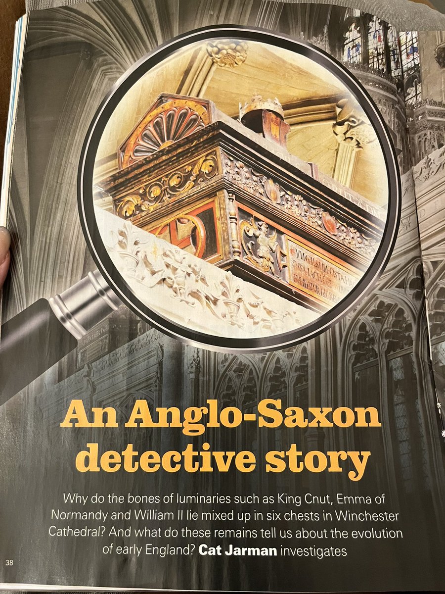 Particularly looking forward to reading this article by <a href="/CatJarman/">Prof Cat Jarman FSA💀</a> in the latest issue of <a href="/HistoryExtra/">HistoryExtra</a>