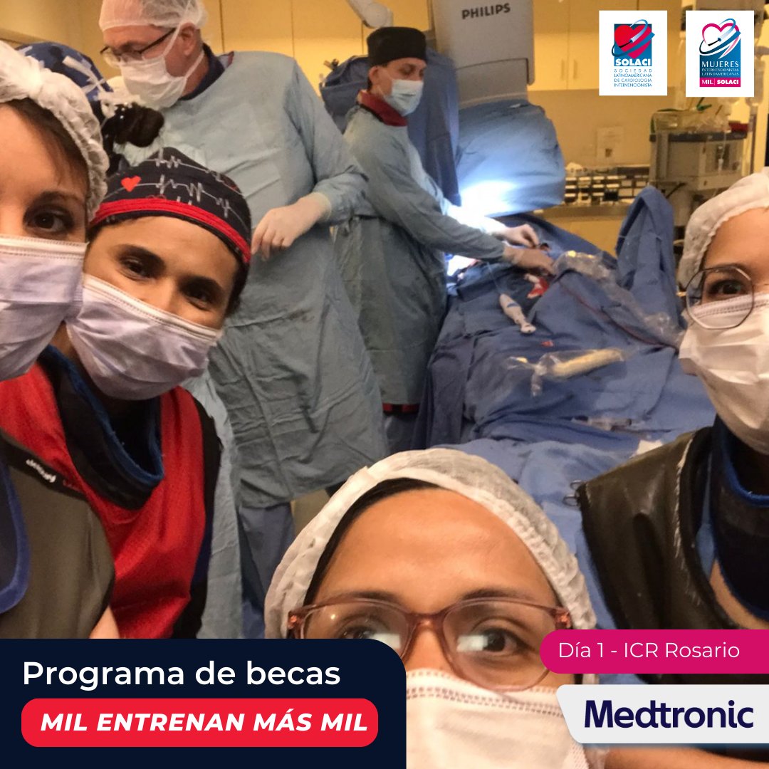 💥 MIL Entrenan Más MIL: ¡Comenzó la segunda semana de entrenamiento!

▶Comenzó la segunda semana del programa de entrenamiento intensivo y presencial en patología estructural para las Mujeres Intervencionistas de LATAM seleccionadas del programa MIL Entrenan Más MIL