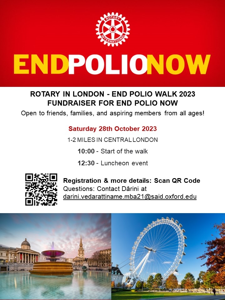 Join us to End Polio Walk 2023!🚶‍♀️🚶