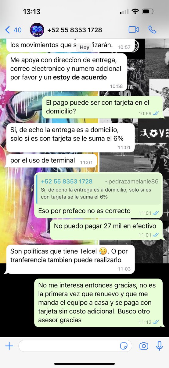 L_Beautifulmess's tweet photo. Oye @Profeco @CondusefMX cómo ven que los @Telcel quiere cobrar por uso de terminal? https://t.co/YreYOVfATQ