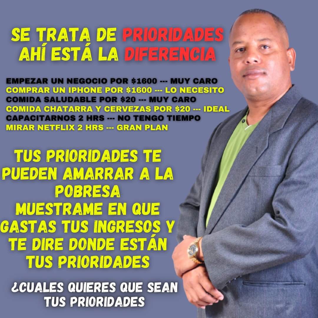 wilarenas79's tweet image. ¿Y cuáles son tus prioridades?

#Emprendimiento #CrecimientoUnido #ComunidadPoderosa #LogrosCompartidos #FuturoBrillante