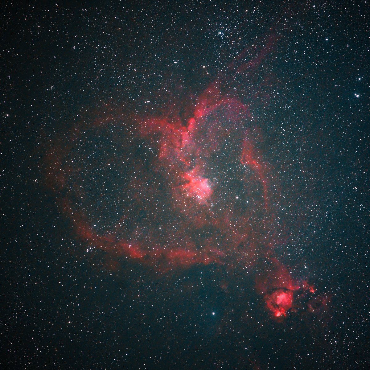 Kalp Nebulası (Heart nebula) ❤️