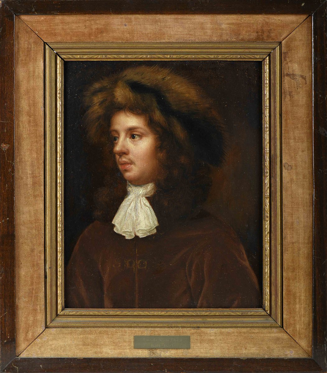 Lovely #MaryBeale #portrait of her husband Charles just made €37,000 hammer in #lisbon just now. Mis catalogued as #17thcentury #flemish. A great buy for someone...not me...booo! #oldmasters #sleeper #artnews #fineart #britishart #femaleartist #fineart #art