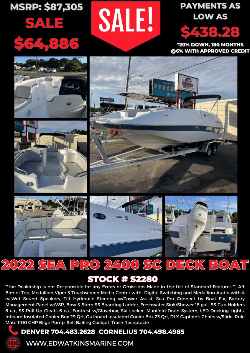 ED WATKINS MARINE tweet media