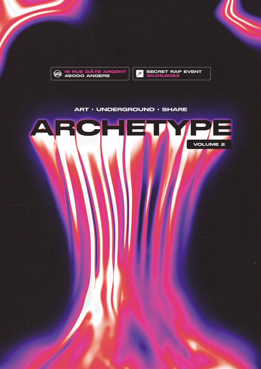 InflowOfficiel's tweet photo. Autre événement que l'on vous présente aujourd'hui : Archétype 2 !

Plus de 11 artistes seront présents : rappeurs (Leebereal, Lean Sama...), peintres (Rejuz, Lou...) et DJs, l'évént regroupera beaucoup de beau monde à Angers le 30/09 prochain 📍

🎟️https://t.co/LEHVwlCB4t https://t.co/iroMiERGLe