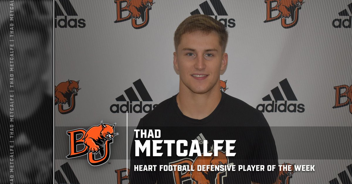 BakerAthletics's tweet photo. FB: Metcalfe Earns Conference Defensive Player of the Week Honors!

https://t.co/V6YwmH71q5 https://t.co/sEZKt5VAw2
