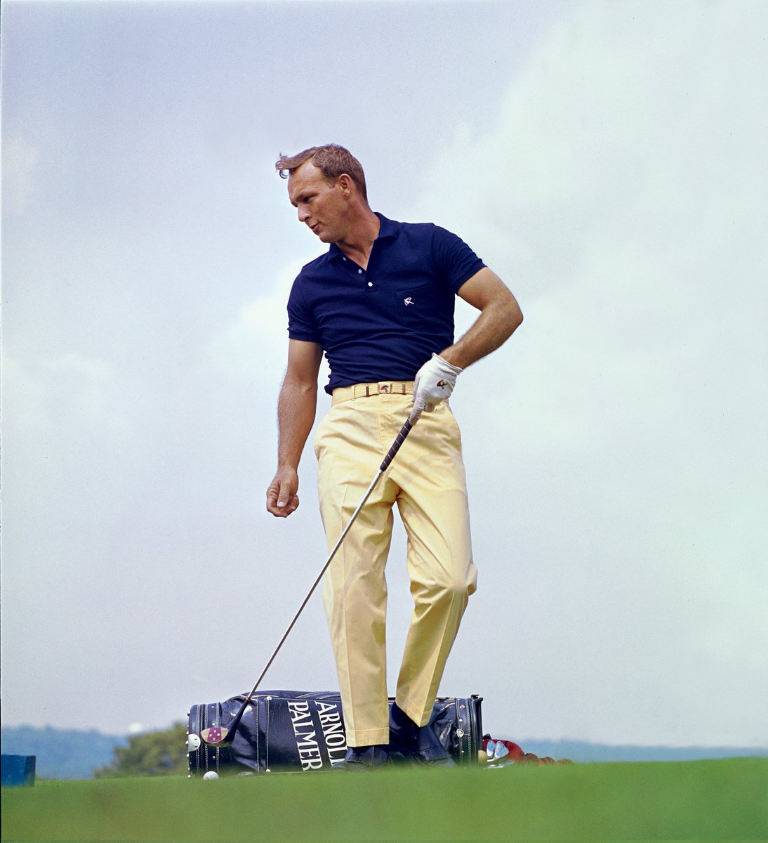 Golfing great #ArnoldPalmer died #onthisday in 2016. ⛳ #golf #TheKing #PGA #TheMasters #greenjacket #USOpen #PresidentialMedalofFreedom #TheGolfChannel #LatrobeCountryClub #trivia