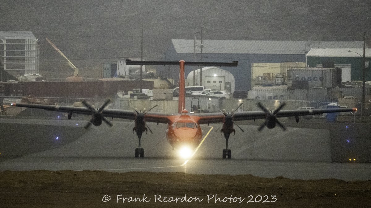 FrankReardon1's tweet photo. @Transport_gc Transport Canada, National Aerial Surveillance Program (NASP) #DHC #Dash7 departing #Iqaluit #Nunavut #CGCFR #Surveillance #RedDash7 #AVGeek #SkiesMag #YFBSpotters SEP.25.2023 https://t.co/zlnkBjfJMd