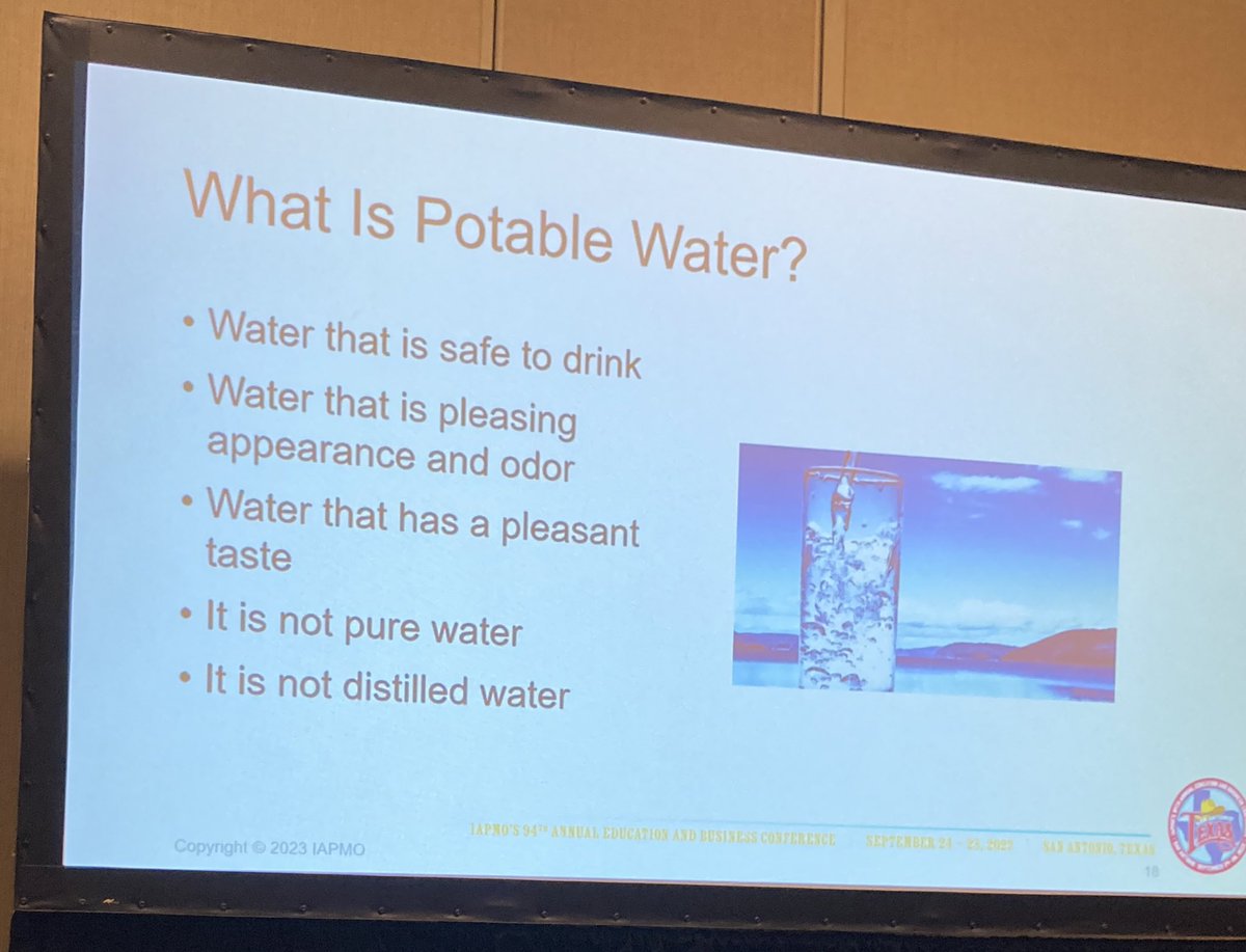 djmasterpaul's tweet photo. From Source to Tap, the Complicated Journey of Our Water.
#iapmoconf23
#asseam23
#arcsa23
#plumbers75
#digdeep
#digdeeplabs https://t.co/Vgz1BvleBP