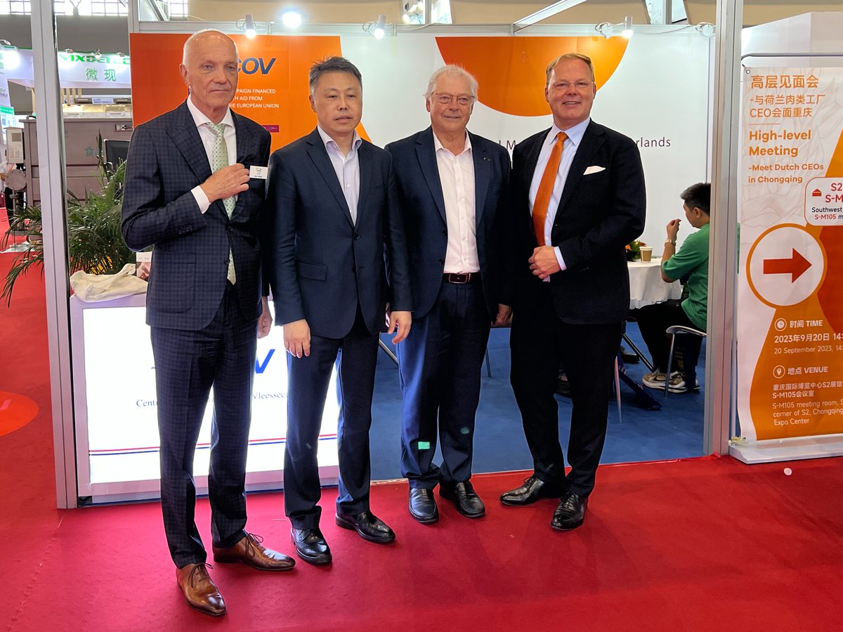 If you’re active in the meat business you cannot miss Chen Wei’s global meat market outlook! World Meat Congress, Maastricht, 11-13 October 2023. 
Visit wmc2023maastricht.com
#worldmeatcongress #animalwelfare #sustainability #bigthemes #globalclimate #regulators #culturedmeat