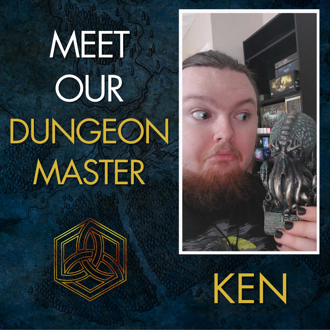 #thediecast starts rolling October 4th.

Last, but certainly not least, our Dungeon Master for the campaign!

Introducing Ken!

#dungeonsanddragons #dnd #dandd #race #class #ken #nerd #geek #roleplay #roleplaying #5e #fantasy #fantasyroleplay #imjustken