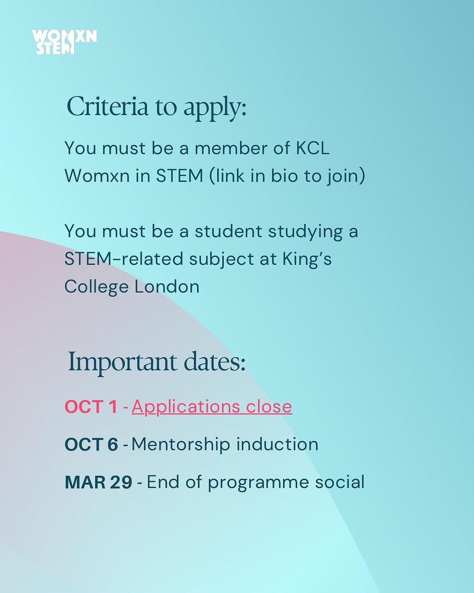 KCL Womxn in STEM tweet media