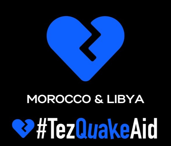 #TezQuakeAid Update: The first batch of donations will soon be transferred to the French Red Cross, with 50% allocated to Morocco earthquake aid and 50% to Libya flood aid. We're incredibly grateful for your unwavering compassion and support.🙏