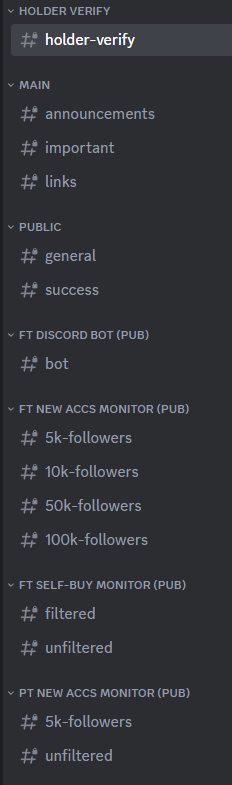 Public section of my FriendTech Discord is now open. All members get access to monitors and a Discord FT buy / sell bot.   

Read more about the features offered to the public and holders here:   thunderbiord.gitbook.io/thunderbiords-…

Join the Discord here:   
discord.gg/jBwV2VmzaG