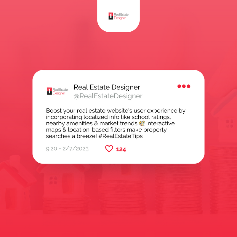 RealEstaDesi's tweet photo. 🏠📍 Elevate your home search experience with our localized real estate website features!

🌟 Enjoy a user-friendly experience that boosts customer satisfaction and helps you find your dream home faster! 🏡💨

#RealEstate #LocalizedSearch #HomebuyingExperience #DreamHome https://t.co/CUwKaFWmzB