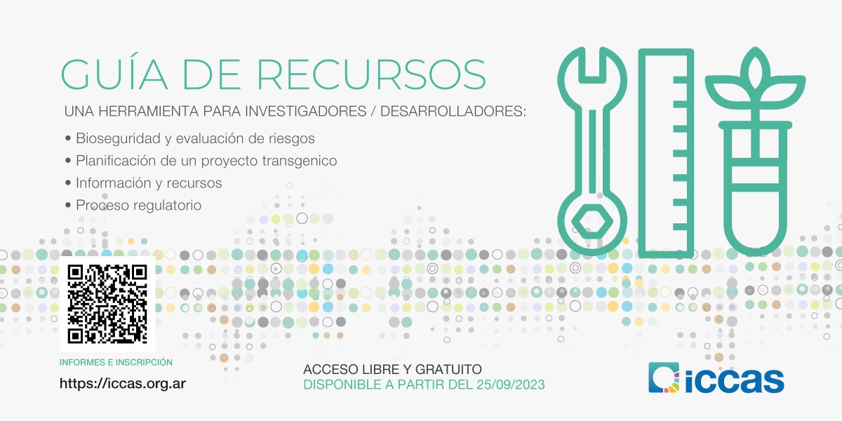 argenbiooficial's tweet photo. Ya está disponible la Guía de Recursos en Bioseguridad de @ICCASciencia para proyectos de mejoramiento de cultivos mediante técnicas de ADN recombinante.

El acceso a la Guía es gratuito, pero de inscripción obligatoria.

Más info 👉 https://t.co/Z9cGBfAODw https://t.co/PICVd06QED