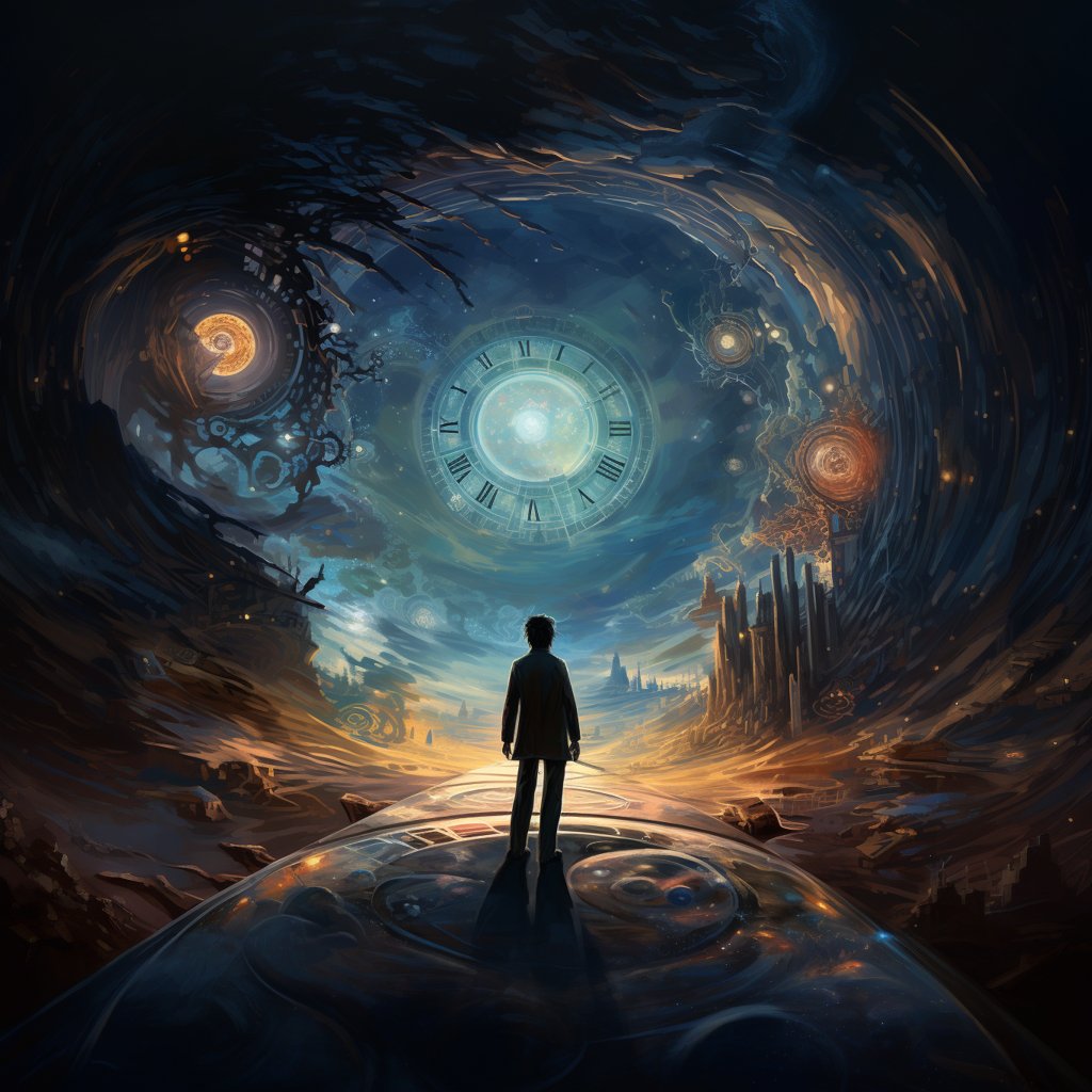 <a href="/muriellondon/">Muriel Lherm</a> Through time's vast sweep, life unfolds its play. The journey is the goal, looking forward lights the way.