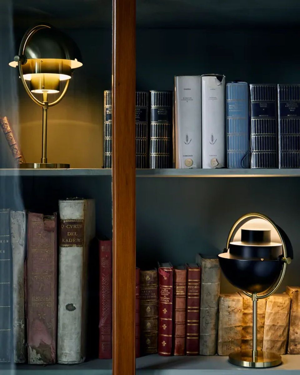 GUBI's Multi-Lite Table Lamp is a modern icon &amp; now available as a portable! The latest edition of Louis Weisdorf's timeless design brings more flexibility &amp; convenience. W/ USB-charging &amp; touch-activated dimmer, it's the perfect lighting companion: buff.ly/3PuEMt2
