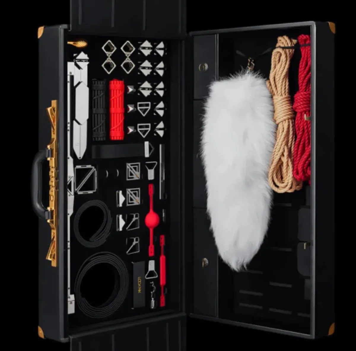 This bondage kit may have a big price tag but it contains all our most ...
