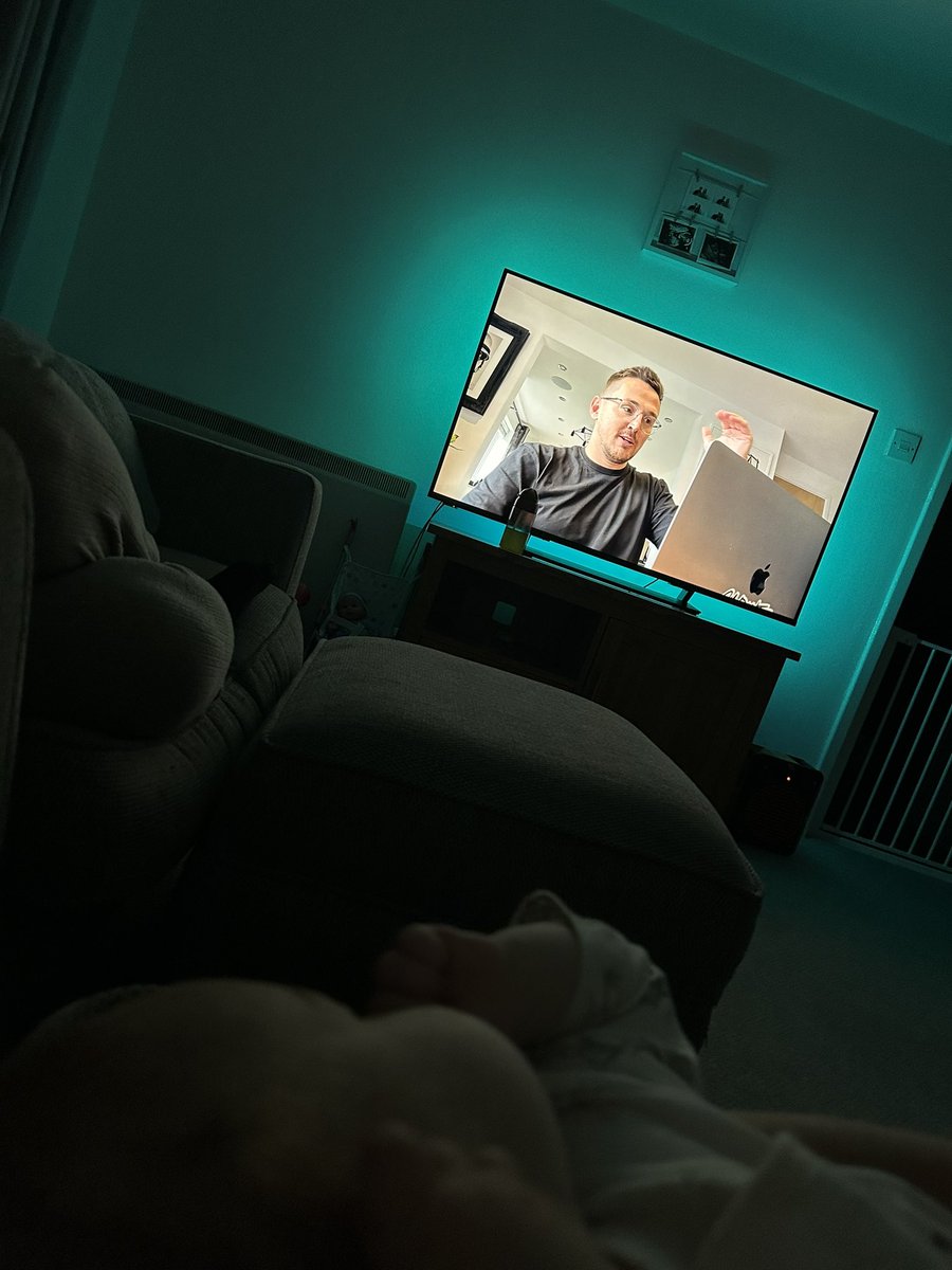 MitchellMoore59's tweet photo. Daily occurrence with the little one watching the vlog 🥹@Syndicate https://t.co/WNy9m1u6Yi