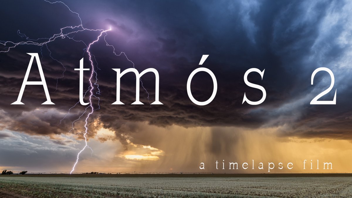Here it is! My new timelapse film, #ATMÓS2 
10 days in Tornado Alley in May 2022 and May 2023.
Give it a look! 😀Link in my bio! #Timelapse #TimelapseVideo #Stormchasing #TornadoAlley