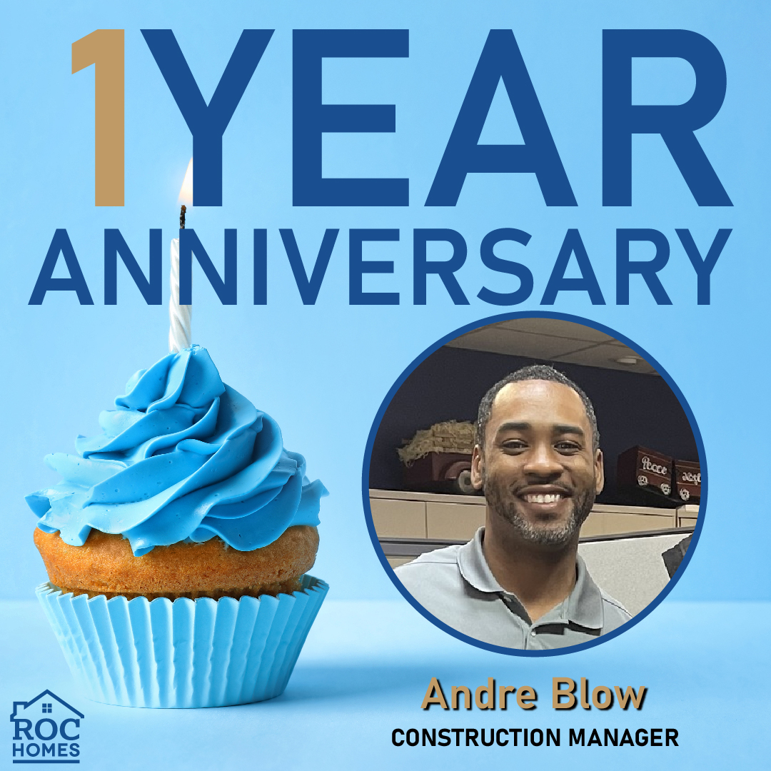 Congrats to our Construction Manager, Andre Blow, on celebrating his 1 year anniversary with us!

#teambuilding #rocsolid #teamfun #teamwork #buildingateam #constructionlife #team #construction #constructionmanager