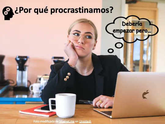 saludesferaTW's tweet photo. Procrastinación: ¿por qué nos pasa? https://t.co/ATsIBQuMRj por #neurofriendly en #LaRevista #Fb #Saludesfera https://t.co/c1M3Z7tAMx