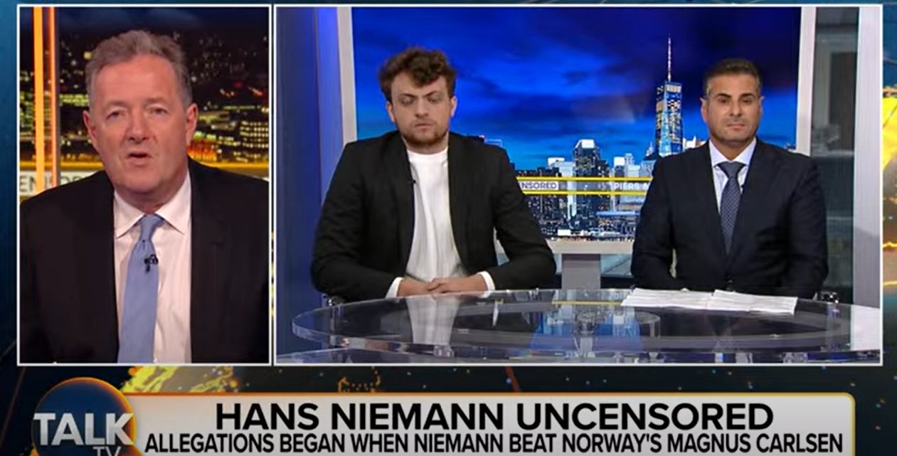 Piers Morgan vs Hans Niemann (And His Lawyer)