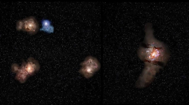 ALMAObs_esp's tweet photo. 📡"Captado el núcleo del protocúmulo de galaxias más distante" Estamos en @Estrategiacl  https://t.co/QmPNM0diPH https://t.co/FlbXohSiiA