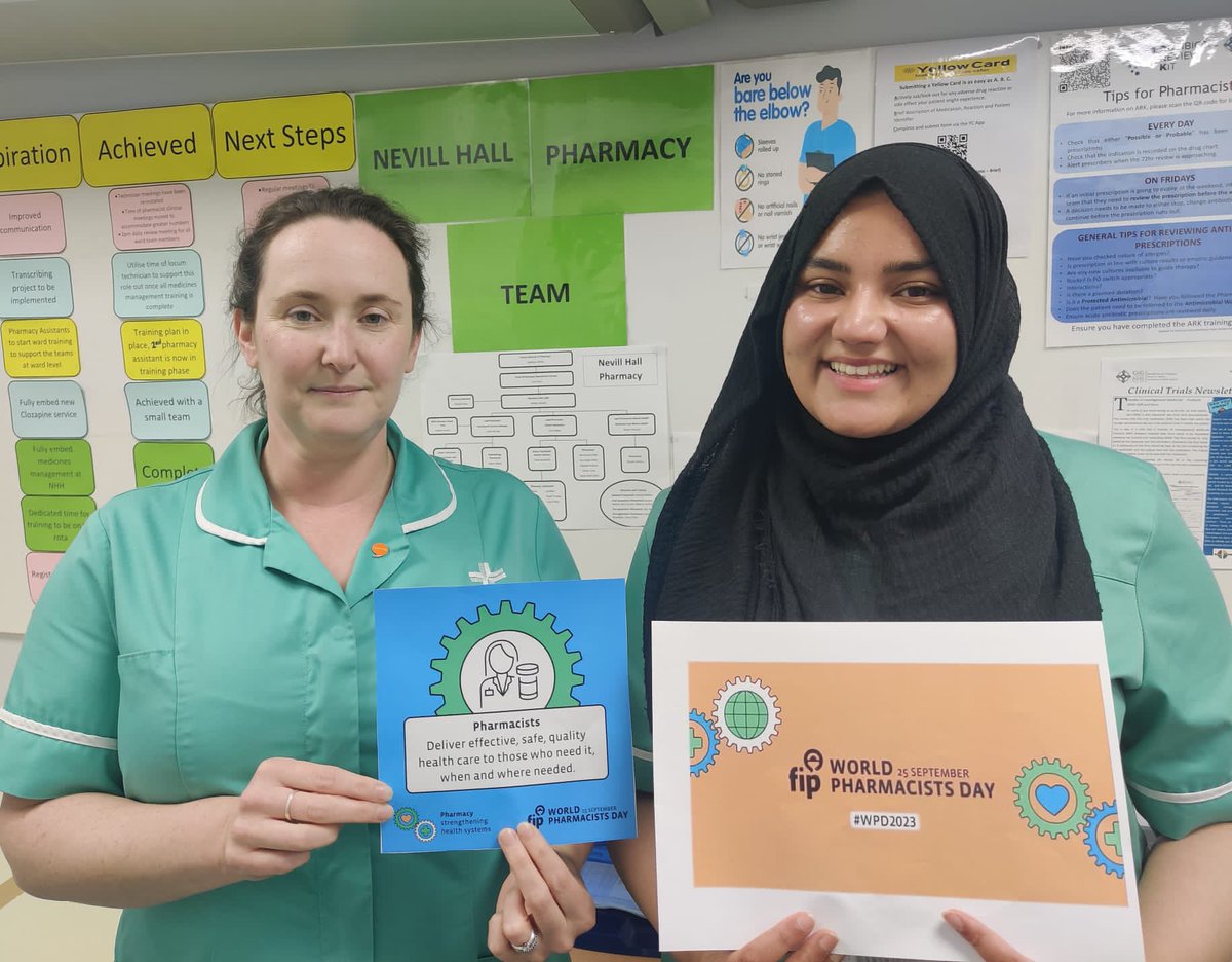 LisaForey's tweet photo. Off around the @ABUHB_Rx Sites to see our wonderful Pharmacists celebrate #WorldPharmacistDay2023 #WPD23 

Starting off in the North at NHH… @AneurinBevanUHB https://t.co/OvP250vr2N