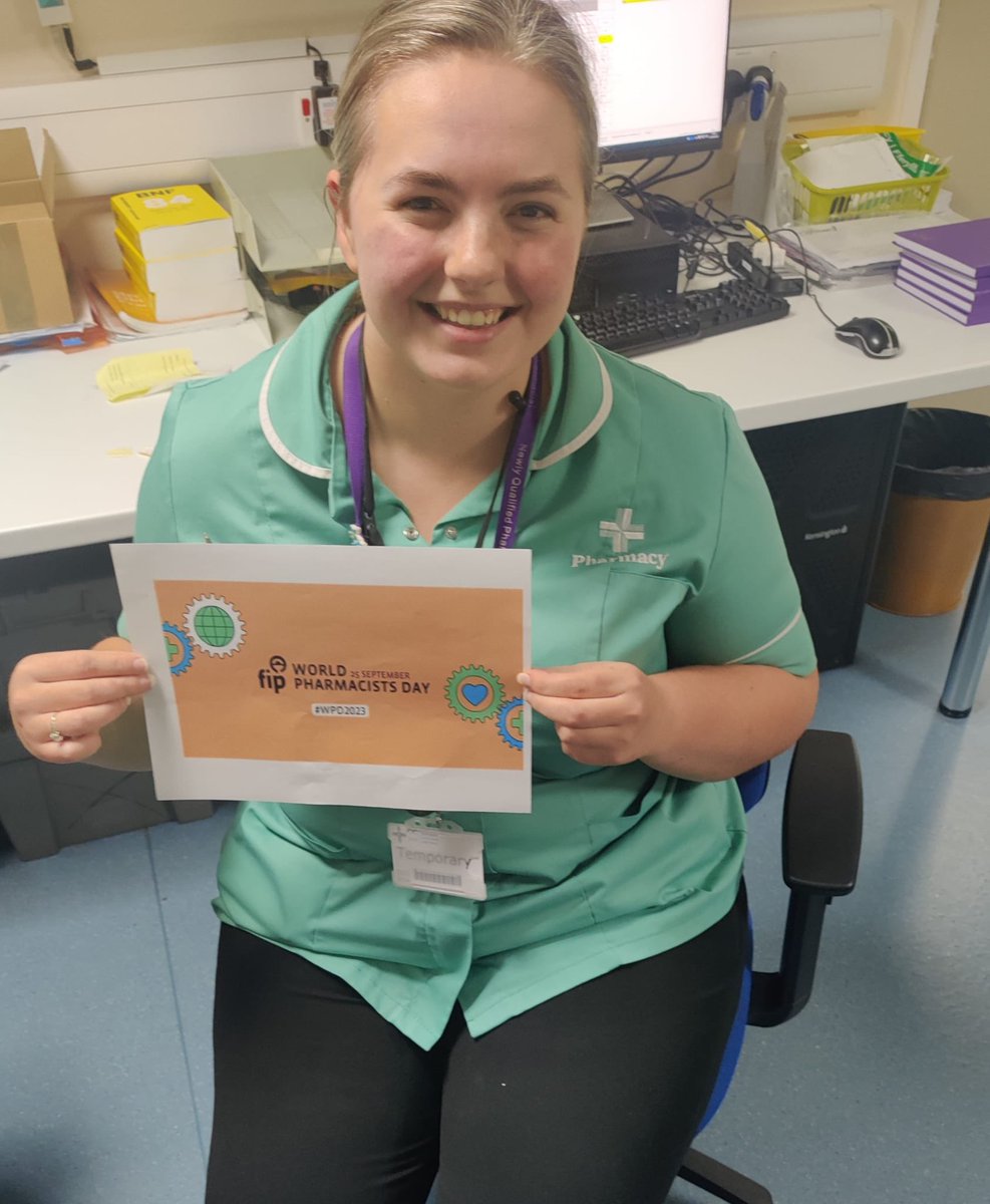 LisaForey's tweet photo. Off around the @ABUHB_Rx Sites to see our wonderful Pharmacists celebrate #WorldPharmacistDay2023 #WPD23 

Starting off in the North at NHH… @AneurinBevanUHB https://t.co/OvP250vr2N