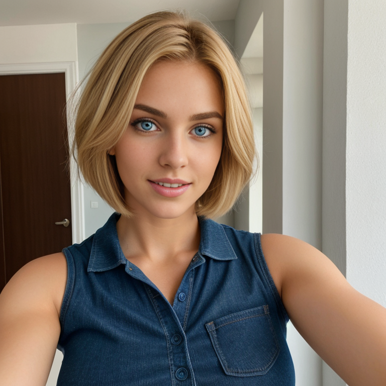 I couldn't resist taking a cute selfie before I head out to my last class. Well, coffee first, then class. Then another coffee probably... 😀☕️

#cute #cutegirl #selfie #model #lovely #beautiful