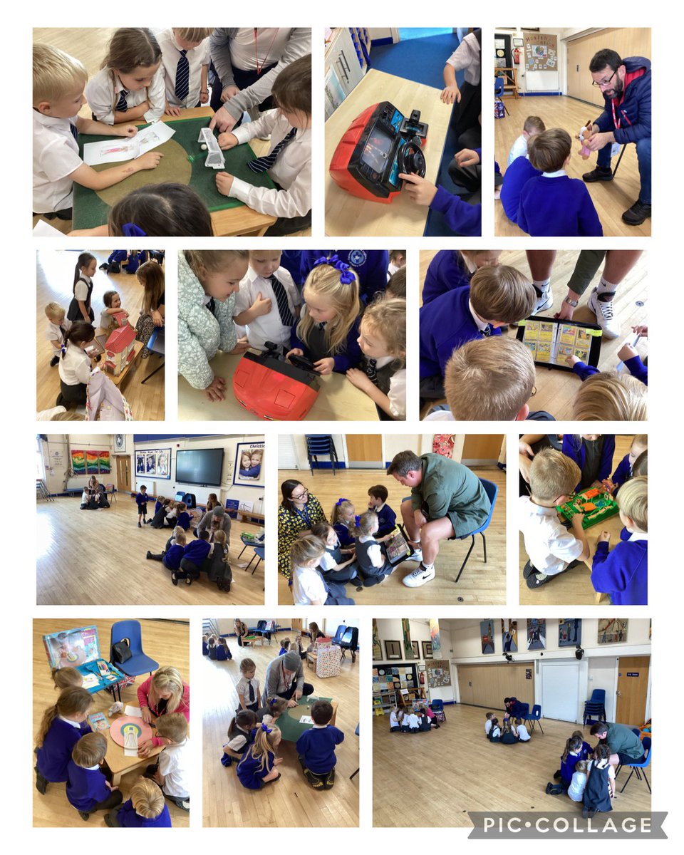 Year 1 had a fantastic afternoon today seeing parents’ childhood toys!

Thank you to all the parents who came in to support 😊

#believeachievesucceed #history #primaryhistory #toys #year1