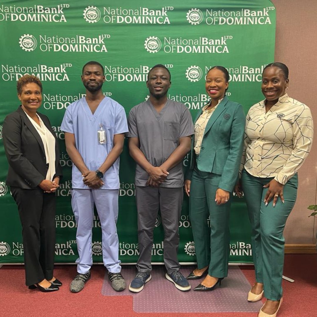 #CyberSecurityChampion #ASUExcellenceBertrand Crankson, a shining star at ASU, wins the NBD  Cyber Security Essay Competition! His insights on cybercrime's psychology impressed all. Congratulations, Bertrand! 🏆📷<a href="/nbd767/">National Bank of Dominica Ltd.</a>
