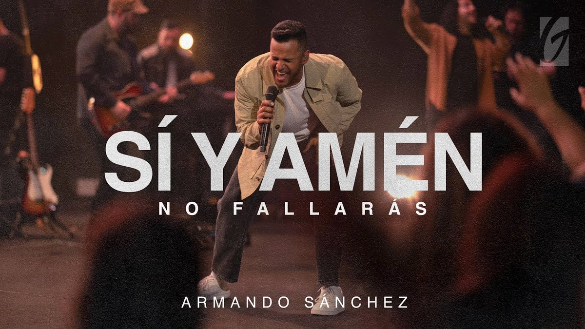 ¡Buenas noches de #LunesConMusica! Hoy os traemos “Sí Y Amén (No Fallarás)”, de Armando Sánchez. Podéis escucharla en nuestras playlist de Spotify y YouTube. ¡Feliz semana!

open.spotify.com/playlist/5B9xr…

youtube.com/playlist?list=…