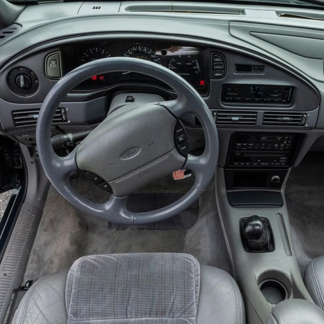 Bringatrailer's tweet image. Putting on a SHO for it's third time on BaT

This 1994 Ford Taurus SHO shows 56k miles and is powered by a 3.0-liter V6 paired with a five-speed manual. Showing 56k miles, it's listed now with no reserve on BaT: bringatrailer.com/listing/1994-f…