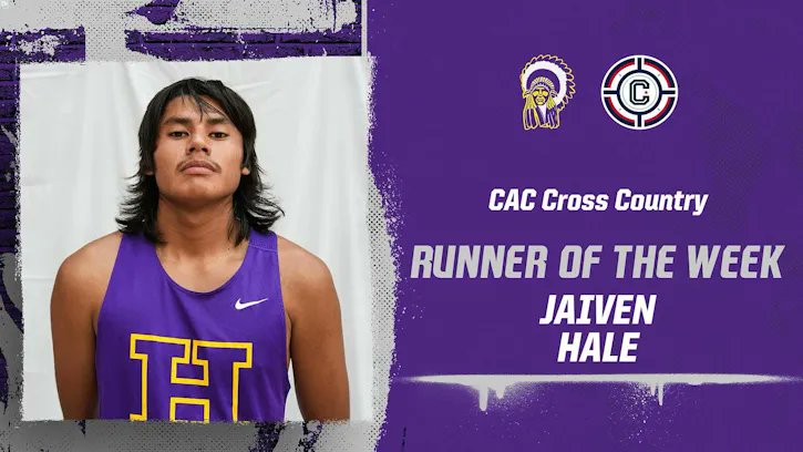 Haskell Indian Nations University junior Jaiven Hale (MHA/Apache/Pueblo) has been named the Continental Athletic Conference Cross Country Runner of the Week
#NativeAthlete #MHA #Apache #Pueblo #HINU #OnwardHaskell
 buff.ly/46ngisu