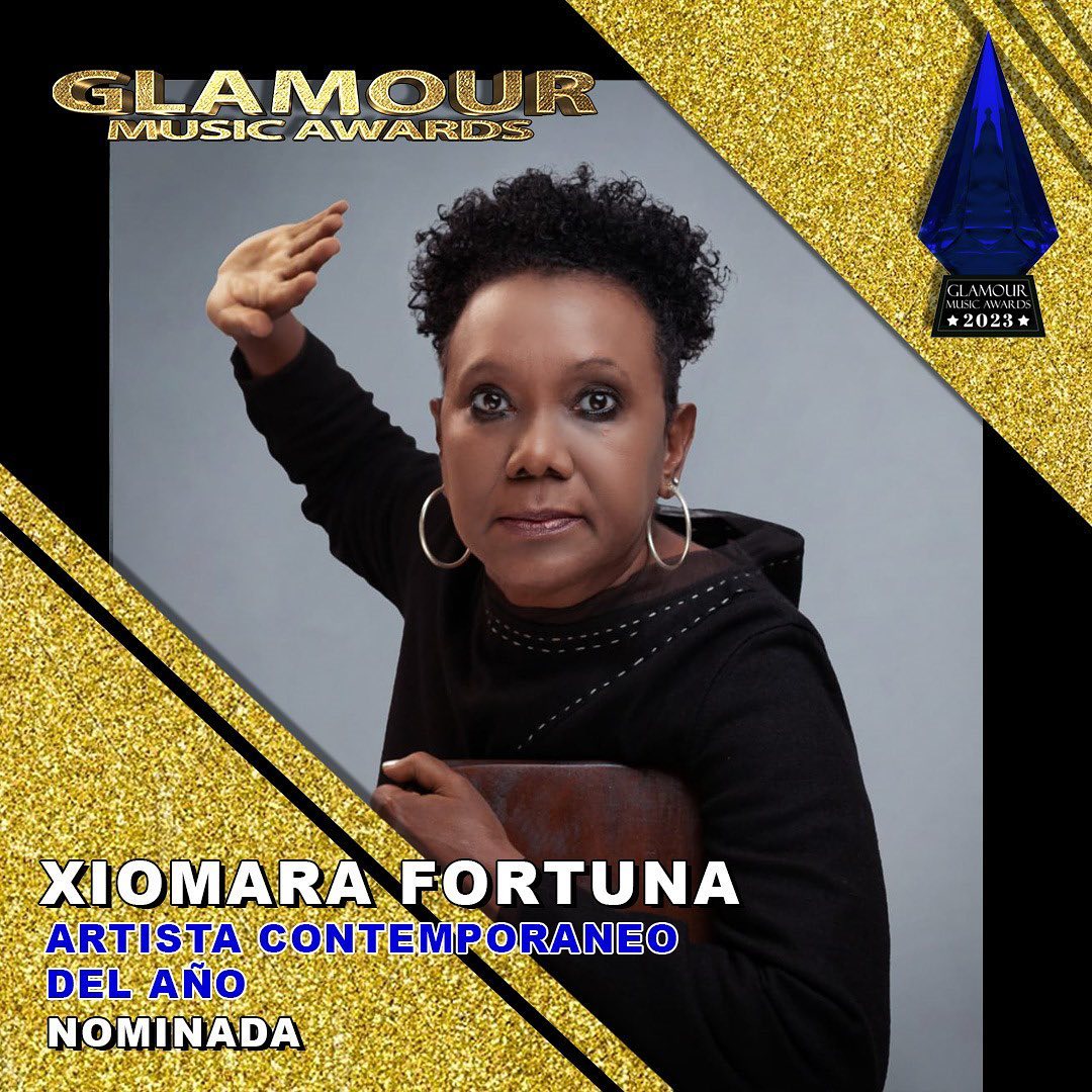 ¡Felicidades a <a href="/xiomara/">XIOMY</a>.fortunard por su nominación como Artista Contemporánea del Año en los @glamourmusicawardsrd! 🌟
Las votaciones están abiertas hasta el 13 de octubre en glamourmusicawards.com.
¡No pierdas la oportunidad de apoyarla!🎶

#GlamourMusicAwards #Laorejamedia