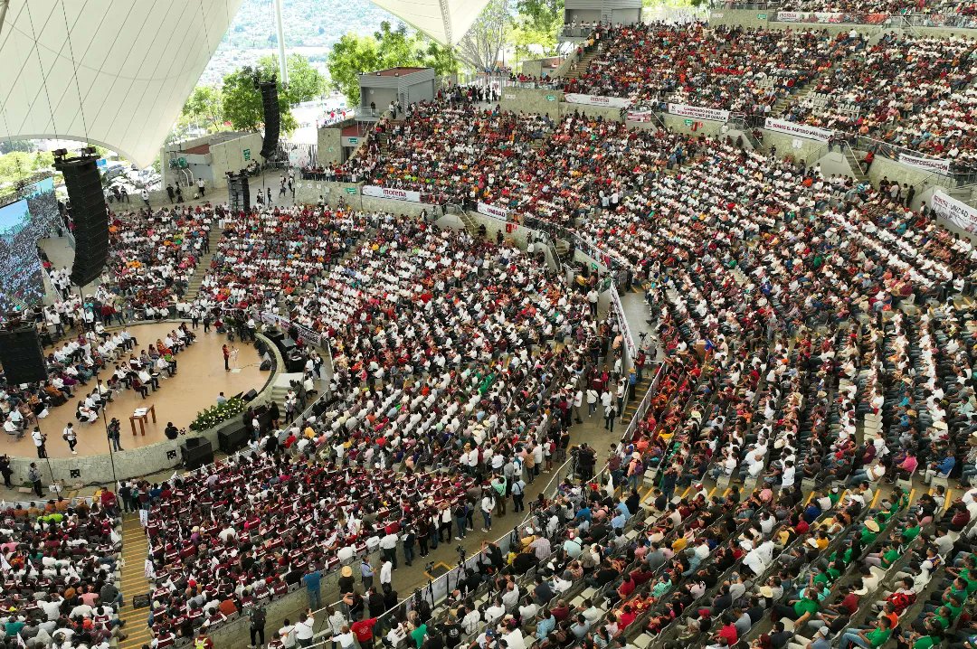 🔴📷 Los mejores momentos de la visita a Oaxaca de nuestra Coordinadora, la Dra. <a href="/Claudiashein/">Claudia Sheinbaum Pardo</a>, en donde se reafirmó los principios y valores de nuestro movimiento.

¡Viva la #CuartaTransformación!