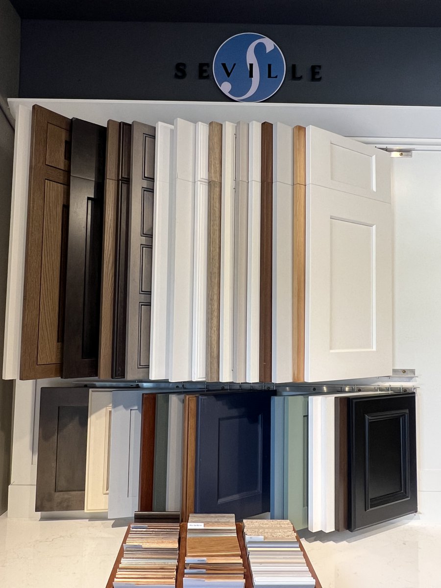 SJJanis's tweet photo. Showroom Showcase!

Today's showcase features Seville Cabinetry, which offers custom cabinetry to fit every lifestyle. 

If you're interested in using Seville Cabinetry in your home remodel, call us today! https://t.co/6i2AgdMZtq