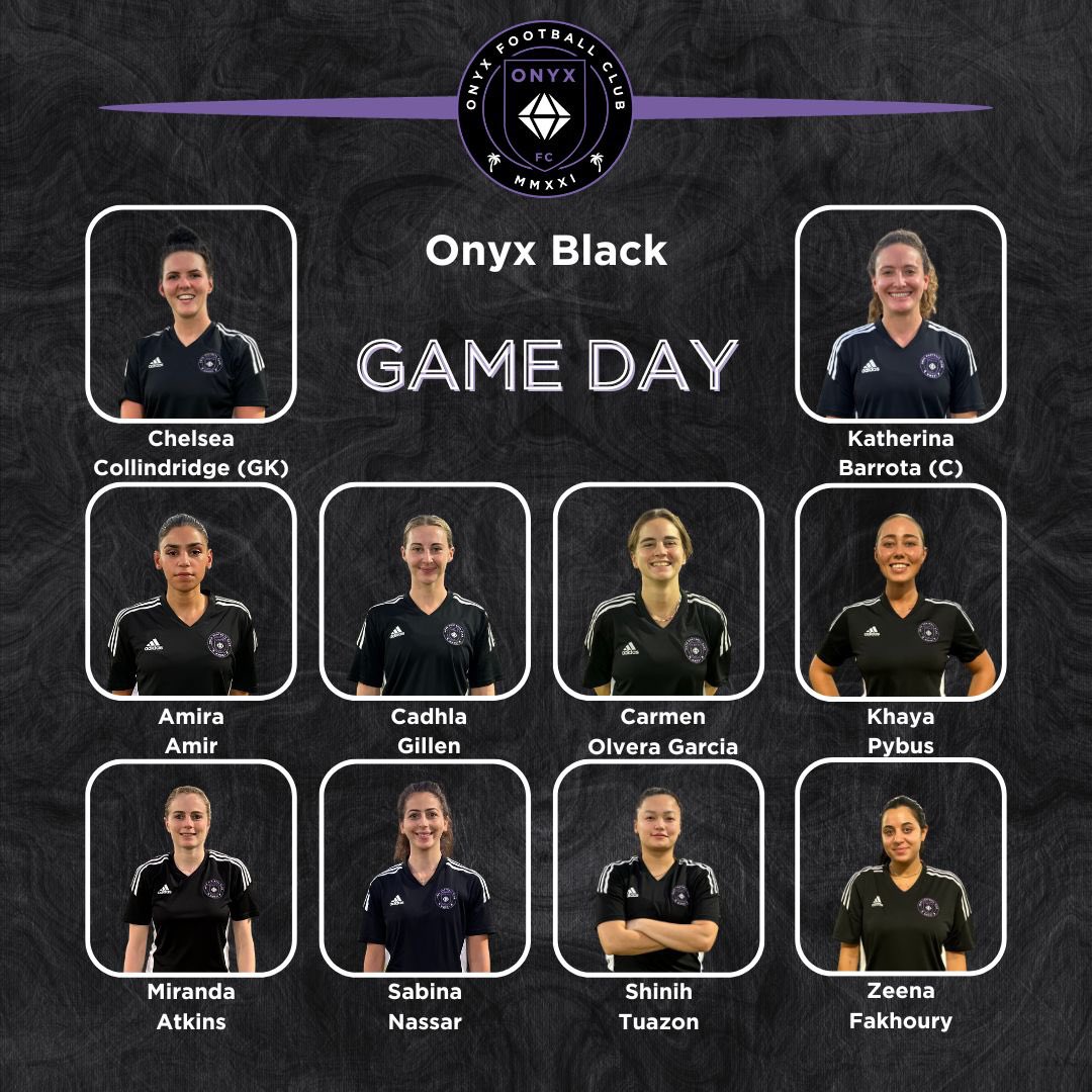 onyxwfc's tweet photo. Congratulations to our two Players of the Game for Onyx FC Purple &amp; Black for our first EFA matches. 
💜Liljana
🖤Cadhla
A tough start for Onyx FC Purple with a loss and a strong draw for Onyx FC Black. We look forward to taking these lessons throughout the season. ⚽️

#football https://t.co/AGzwmU6MIF