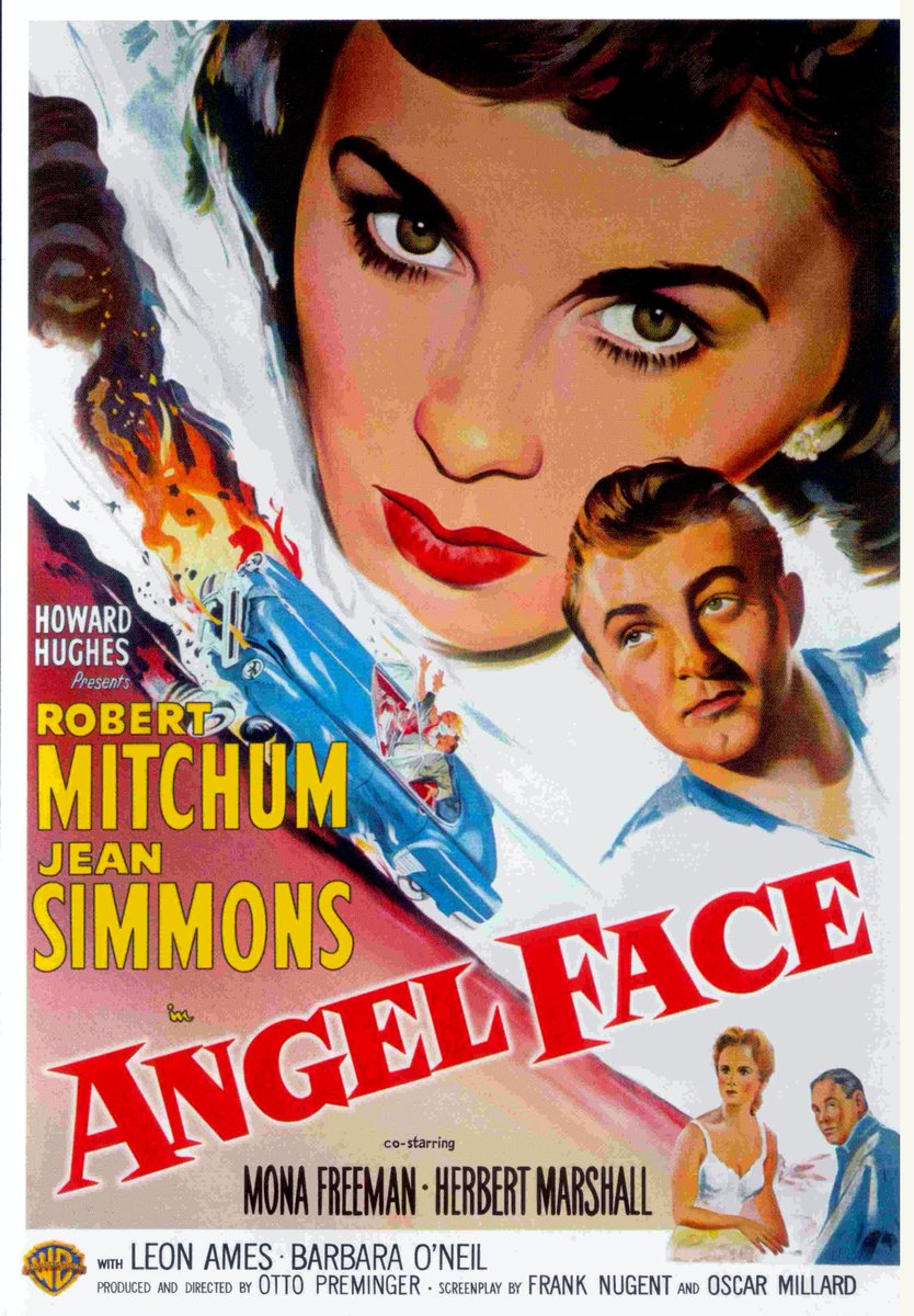 alucard8791's tweet photo. #angelface 1952 🇺🇸
Dir:#ottopreminger 
Prot:#robertmitchum #jeansimmons #monafreeman #leonames 
Cine noir, que mezcla drama psicológico y crimen, en esta inmersiva historia, sobre una femme fatale que encandilará a un enfermero, luego que acuda a una llamada de auxilio...#review https://t.co/k0Fb0ygeNw