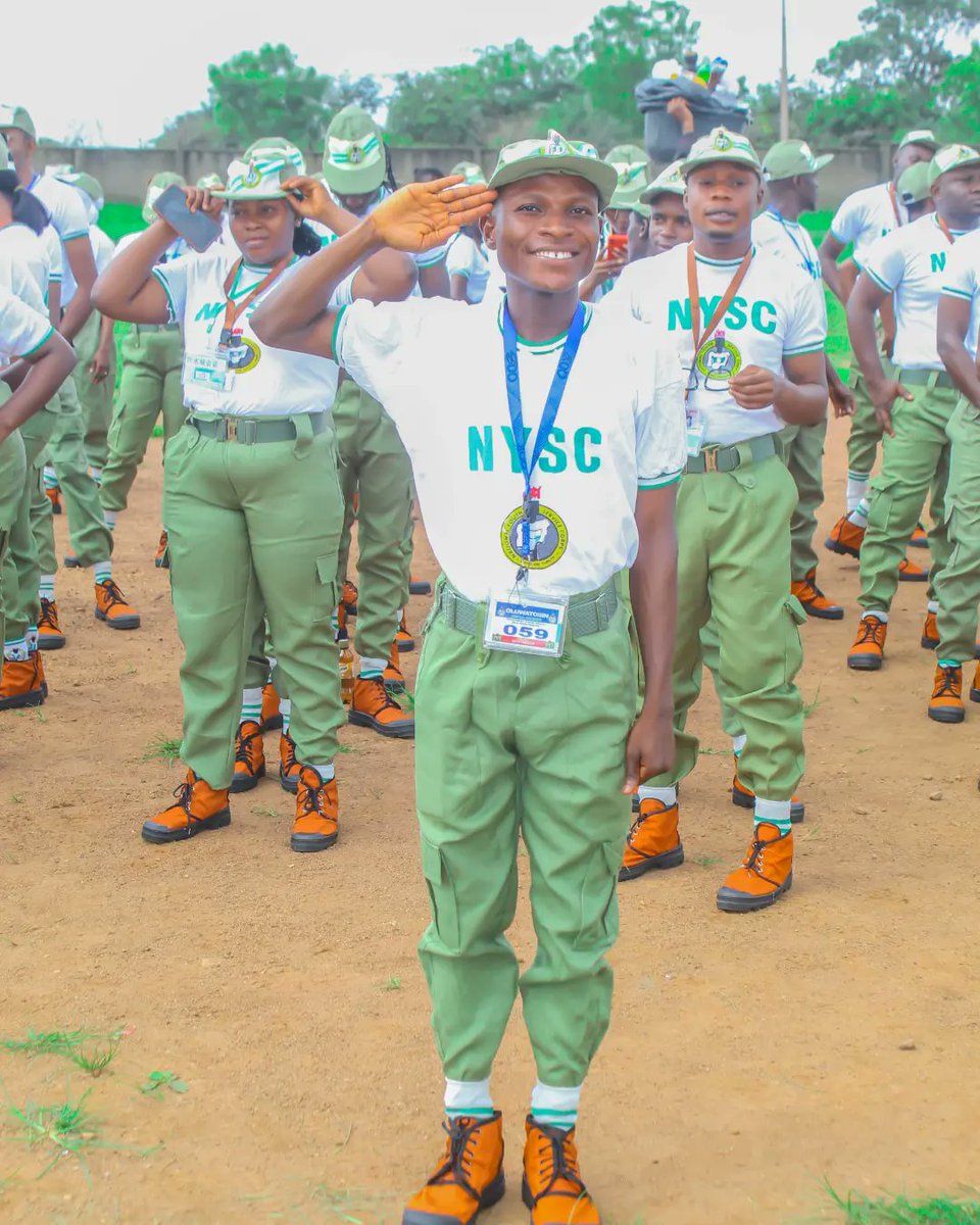 JacobAdeshinaFr's tweet photo. NYSC Camp Experience. https://t.co/mpedfynA6o