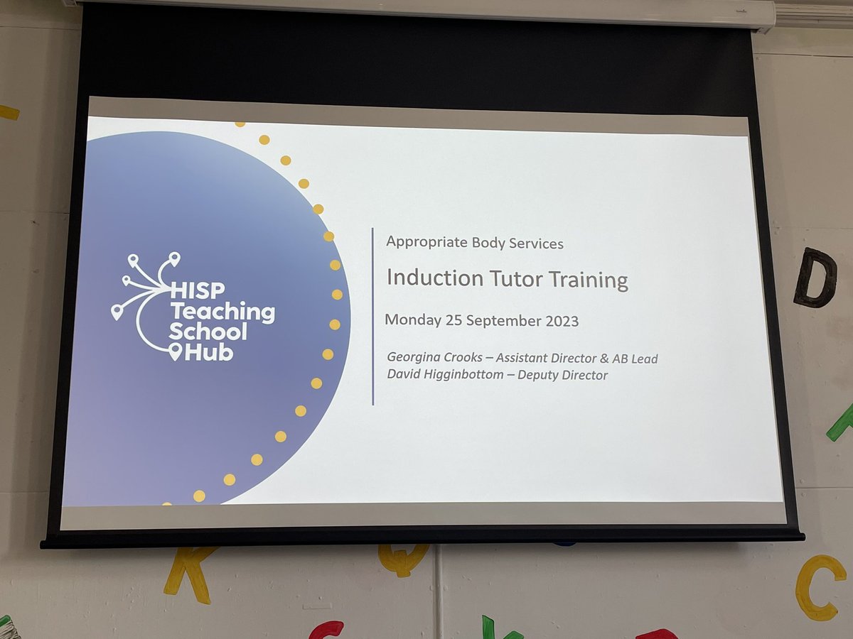 gcrooksey's tweet image. @HISP_TSHub today we welcomed over 50 Induction Tutors to our first Appropriate Body F2F training session. Lots of productive talk about how best to support ECTs through induction. #BetterTogether #ECTinduction #ABservices