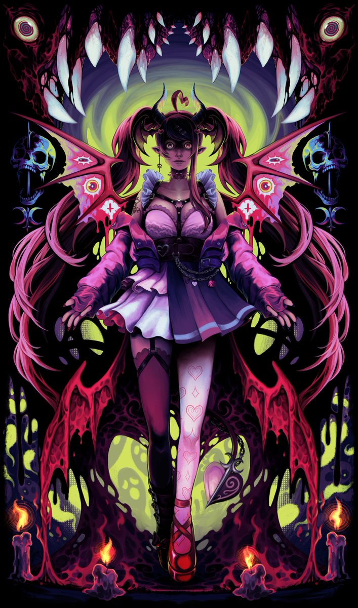Zombi3Guts's tweet photo. About a year ago, @ironmouse wringed my neck out for spooky dooky cutey art and this is what i did !

🦇❤️Happy Season 3 Debut for Mousey ❤️🦇 https://t.co/Fv9pBoGtsF